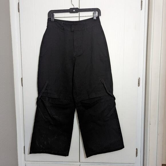 Forever 21 Wide Leg Cargo Pants - Picture 1 of 3